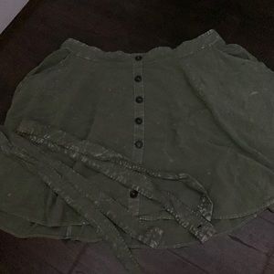 Forest green, plus size 0, torrid